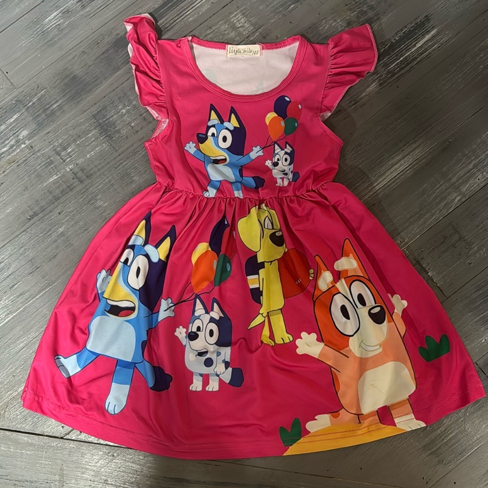 Bluey Birthday dress
